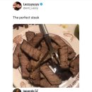 웰던을 뛰어넘는 스테이크.🥩 이미지