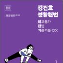 2024 NEW 킹건호 경찰헌법 비교불가 헌법 기출지문 OX, 김건호, 메가스터디교육 이미지