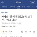 카카오 "동의 필요없는 정보이전…위법 아냐" 이미지