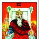 움직이는 타로카드, 초보자 타로의 핵심 키워드…메이저 아르카나 4번 황제(The Emperor) 이미지