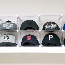 [엠블럭]모자수납장 모자수납함 모자걸이 모자케이스 모자진열대 모자진열장 모자정리함 MLB 뉴에라 이미지