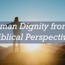 성경이 가르치는 인간의 존엄성(Human Dignity as Taught in the Bible) 이미지