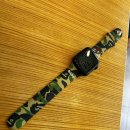 [애플워치 스트랩 추천] 스트릿 감성 끝판왕, 베이프(BAPE) 카모 애플워치 밴드 디테일 후기 & 사이즈 팁