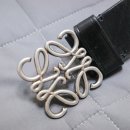 로에베 30대 남성 벨트 구매 후기 / LOEWE Chunky Anagram belt in calfskin / 청키 애나그램 송아지...