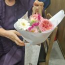 클릭정보센터면목점 | 나렌시아플라워 면목점 노원 꽃집 근처 무인픽업 생신 꽃다발 후기
