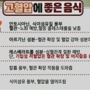 고혈압에 좋은 음식 10가지와 나쁜음식,좋은 차,고혈압 낮추는 방법 이미지