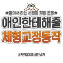 둘이서 하는 체형 교정 운동 모음 이미지