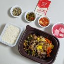 본죽 메뉴판 반반죽 돈불백열무비빔밥