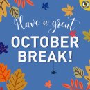 Happy October break, Panthers! Have a good one! 이미지