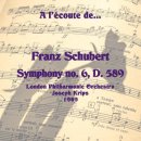 프란츠 슈베르트-교향곡 제6번 in C-major (1818), D 589 / 조셉 크립스(지휘) 런던 필하모닉 오케스트라 이미지
