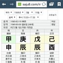 괴강에 공망사주 부탁드립니다. 이미지