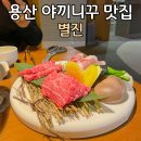 (주)에이티움 | 용산 기념일 데이트 소고기맛집 -용산 별진(야끼니꾸,된장전골 후기)