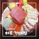 세븐일레븐 건대더포디엄점 | [서울/건대] 건대이자카야 하루 혼술사시미 꼬치구이 6종 세트 후기