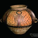 신석기 시대 중국 고고학 반산 유적 도자기 마자야오 문화 이미지