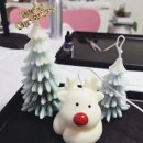 [겨울 특강] 크리스마스 캔들 만들기 | 크리스마스캔들 수지캔들공방 루돌프초만들기 시타글로우