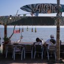 아버지의바다 | 인천 선재도 목섬 카페 캐리비안의 낭만, 아버지와 아들의 사연, 뻘다방