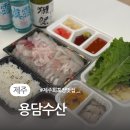 제주 공항 근처 회포장 맛집 용담수산 모듬회 포장 후기