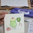 플러스펜수채화 | 다이소 플러스펜이랑 쿠팡에서 산 피그먼트라이너 후기