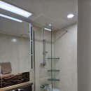 e편한세상 일광아파트 | 남양산 이편한세상남양산아파트 욕실 욕조파티션 설치시공가격 일광선반