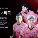 축구 - 여자대표팀 - 미국 친선경기 이미지