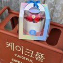 케이크풀(cakeful) | 답십리 케이크풀 생일케이크 예약방법 추천 동물성 생크림 딸기케이크 미니 후기