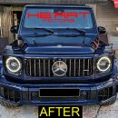 G63 AMG -＞ W465 신형 G63룩 에어덕트 컨버전킷 (3pcs=1set) 이미지