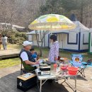 해찬솔 앞(공용주차장) | 전북 진안 가족 캠핑장 추천 마이산 청소년 야영장 몽골텐트 후기