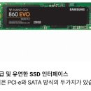 m2의 인터페이스 종류는 sata와 nvme 이미지