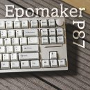 미친 샴페인 골드 컬러, 에포메이커 P87 키보드 리뷰 (Epomaker)