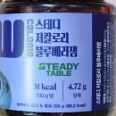 주식회사 한스푼 | 다이어트 중에도 부담없이 먹을 수 있는 블루베리 잼 ㅣ 스테디 저칼로리 저당 블루베리 잼