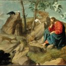 하늘을 품은 사슴 이미지