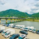 정선5일장 둔치주차장 이미지