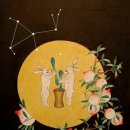 달나라 토끼 이미지