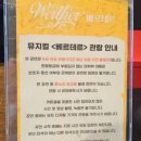 뮤지컬 베르테르 후기 부산 캐스팅 정보 시야