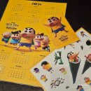 [신차원 짱구는 못말려] 감상평 후기 리뷰, 특전 굿즈 A4 스티커 PET 스탠드 A3 캘린더, 초능력 김밥...