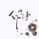 감성글씨 그림이랑 캘리그라피 이미지