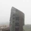 2019년6월19일(수) 오대산 비로봉(1,563m)~정기산행223회차 이미지