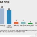 비례 투표 국민의미래와 조국혁신당 2%포인트 격차 ‘박빙’ 이미지