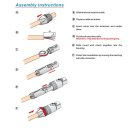 뉴트릭 XLR 발란스 단자 조립방법 사진 이미지