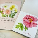 봄맞이 꽃그림 보태니컬 아트 이미지