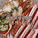 나라 | [포항] 구룡포 수율 대박!호미곶맛집 대게나라후기