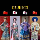 용보 | 1800년대 동아시아 여성 의상 중 어떤 것이 가장 마음에 드나요?