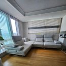 김천가구 | [김천 가구] 힐스테이트 율곡 배송후기! 거실을 넓고 스마트하게, 통가죽 5인 코너 스윙 소파 설치 완료