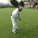 충성대 체력단련장에서 퍼터연습... 이미지