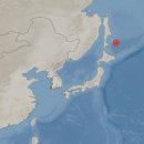 일본 잇달아 3번째 지진 6.8 혹카이도 12:40 이미지