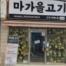 마가을고기꽃;고기;야채
