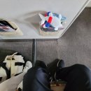 오키나와 아시아나 항공 아기 요람 배시넷 . 기내식 유아식 후기.