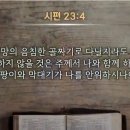 2023-08-27 주일 설교말씀 / 시편 강해(5) - 사망의 음침한 골짜기를 지날 때(시편 23:4) 이미지