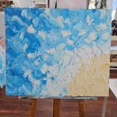 나이프로 그려보는 백드롭페인팅 이미지