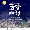 2025 금당야행 이미지
